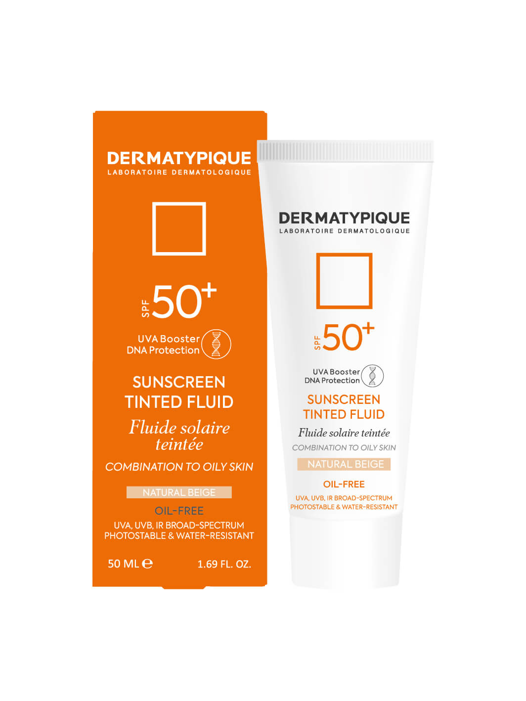 SUNSCREEN TINTED FLUID SPF50+